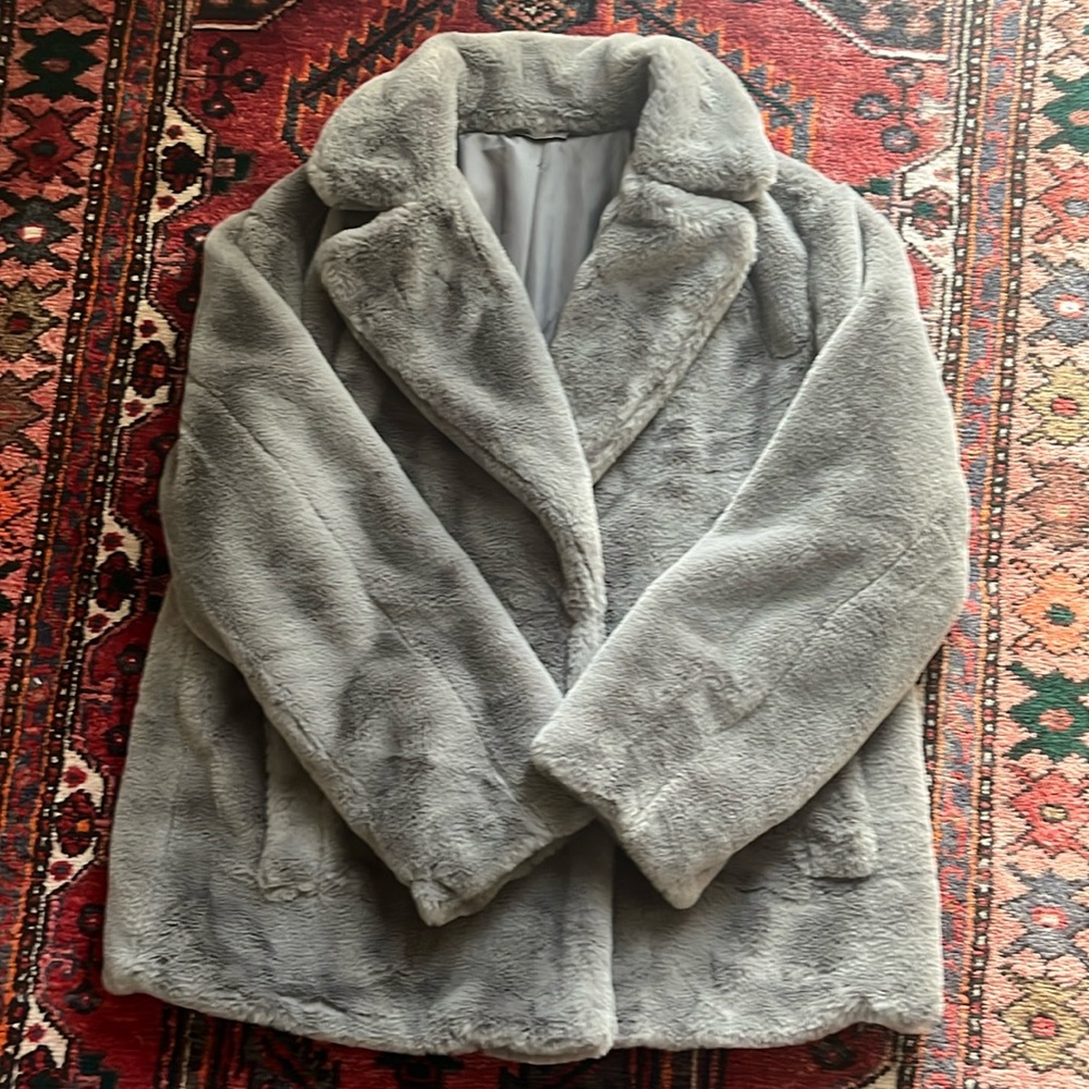 ASOS Faux fur coat
